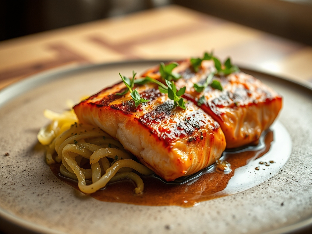 Freshly prepared cabbage and salmon recipes