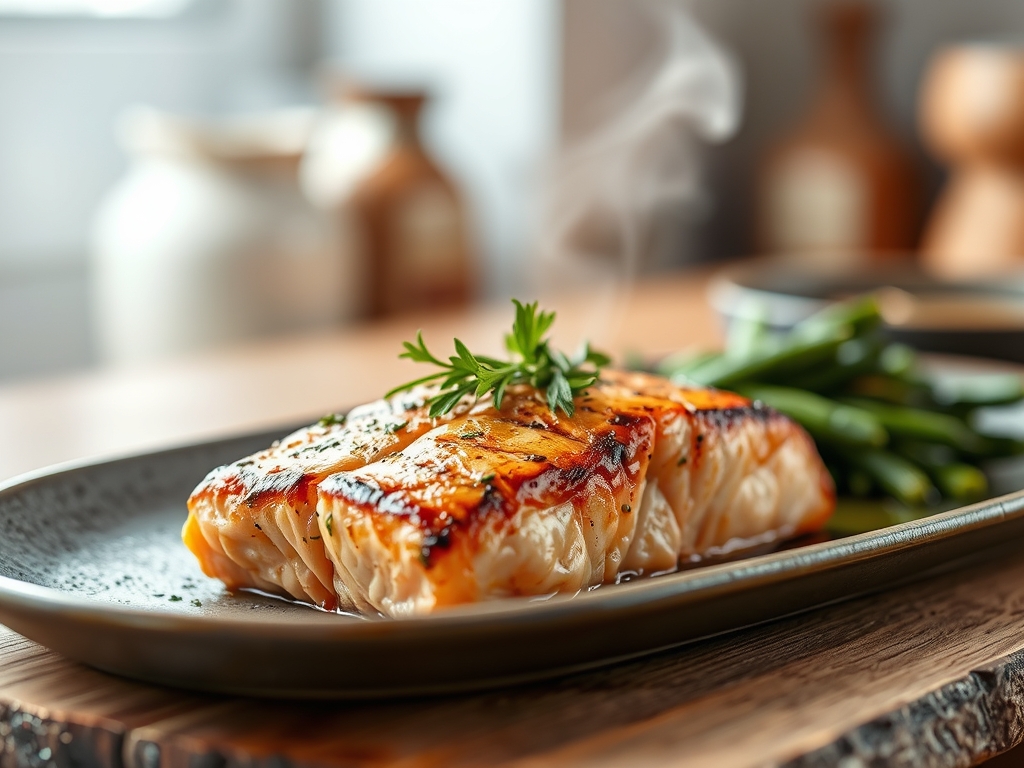 Freshly prepared grilled red salmon recipes