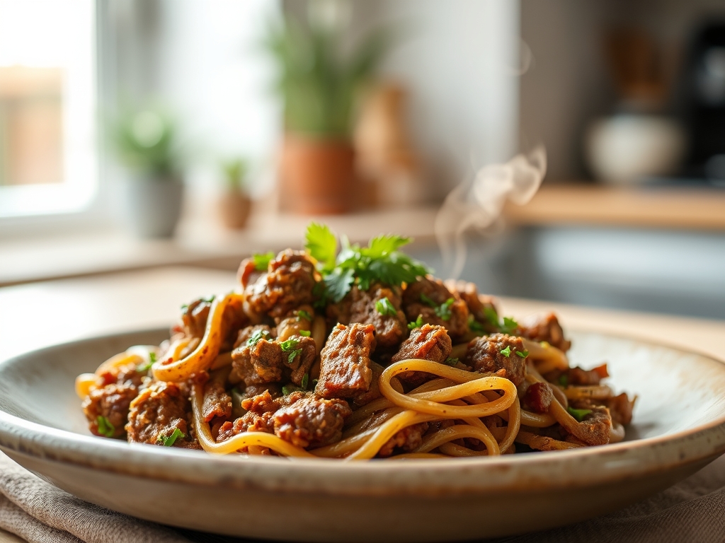 Freshly prepared ground beef recipes spanish