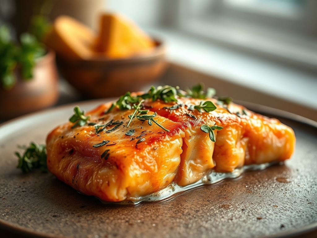 Freshly prepared high protein salmon recipes