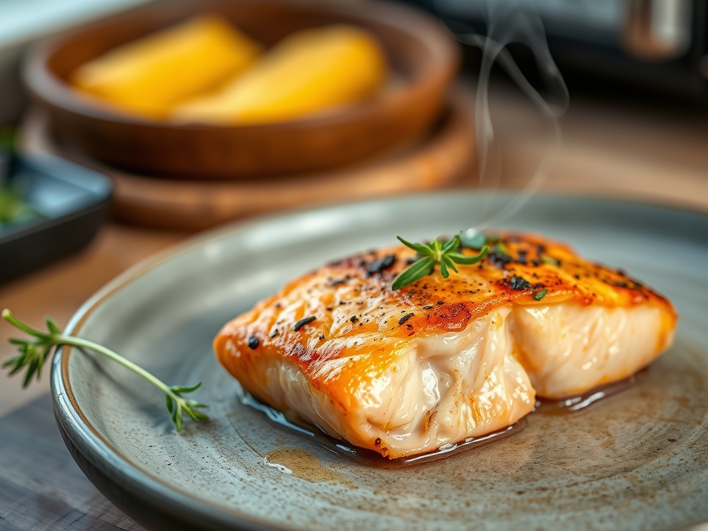Freshly prepared microwave salmon recipes