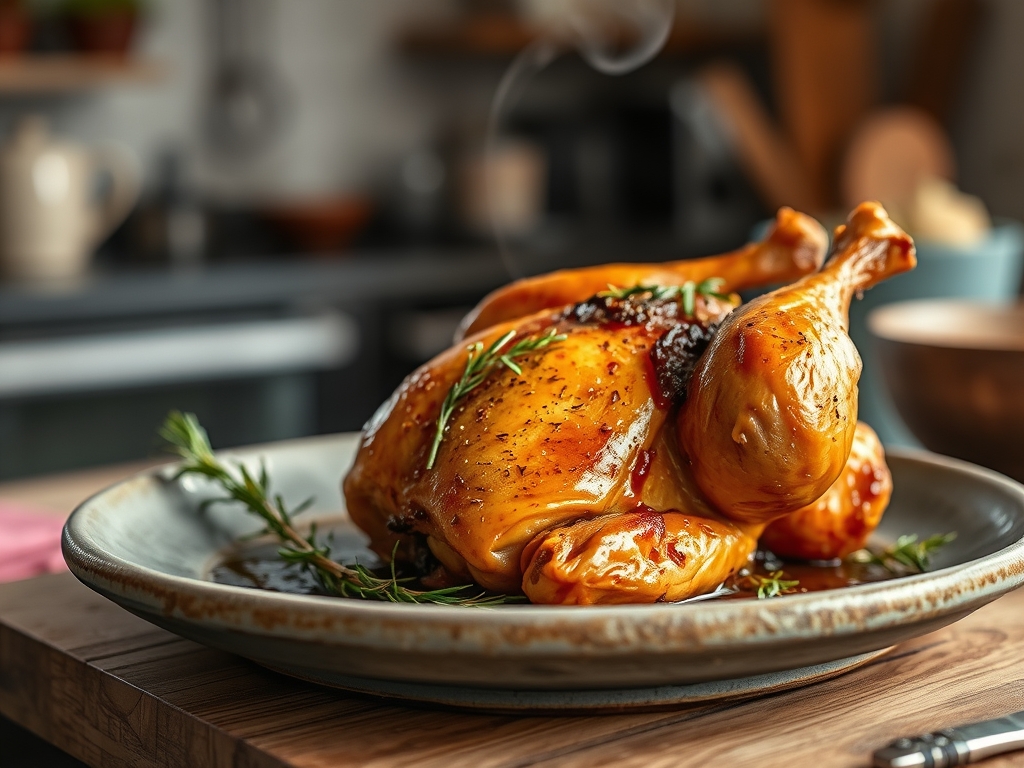 Freshly prepared roast chicken recipes oven