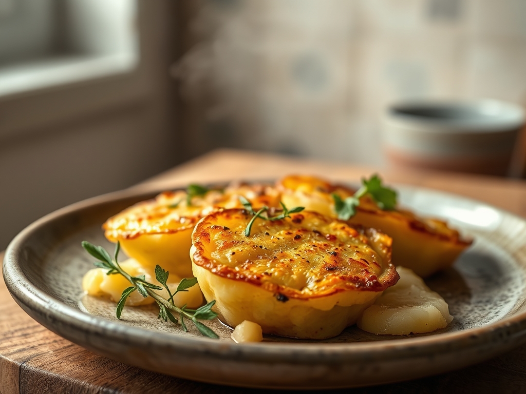 Freshly prepared scalloped potato recipes without cheese