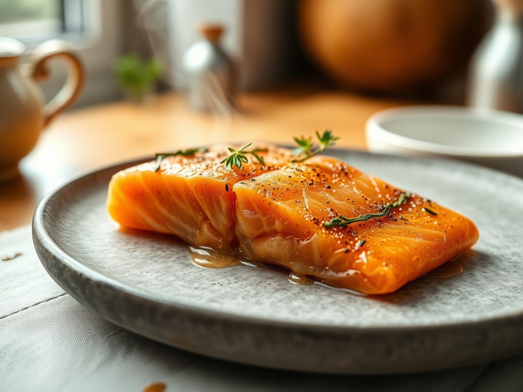 Freshly prepared smoked salmon recipes for breakfast