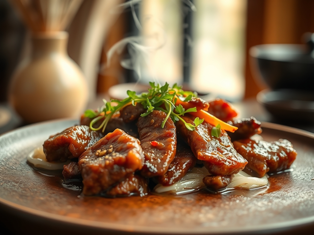 Freshly prepared sukiyaki beef recipes