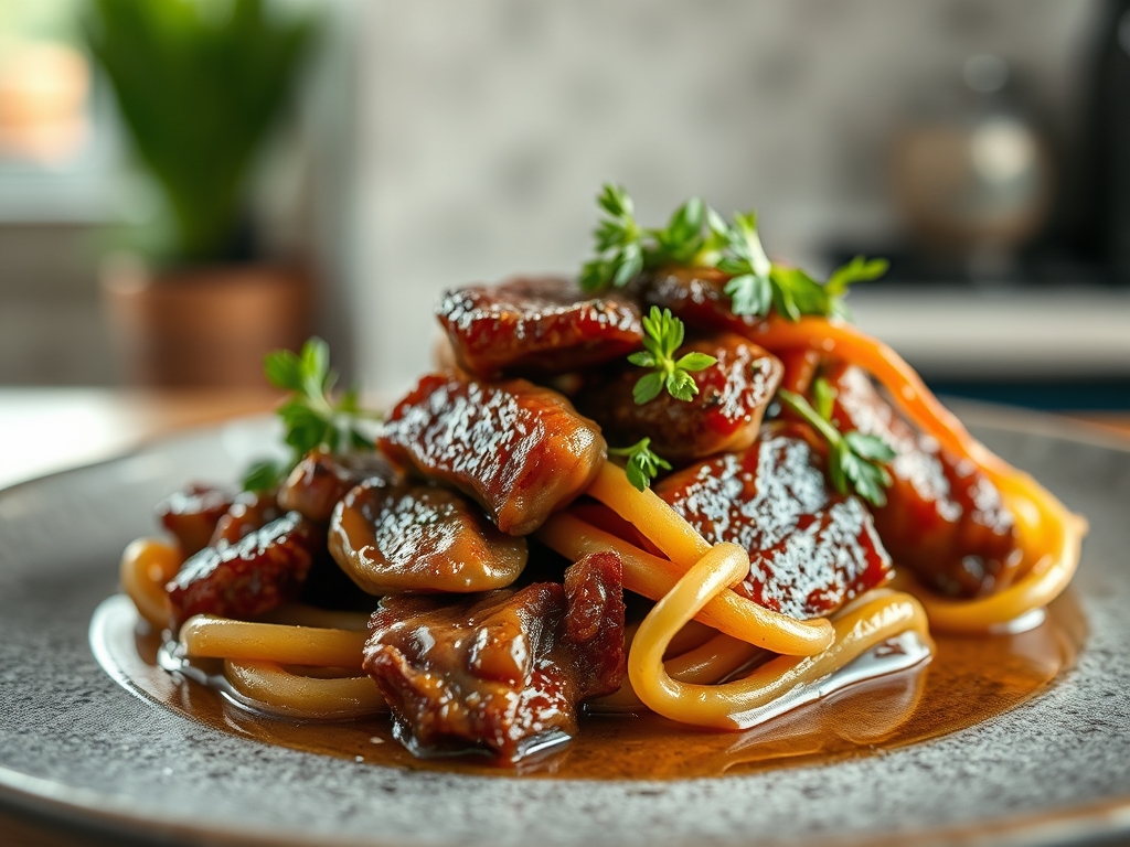 Freshly prepared tenderized beef recipes