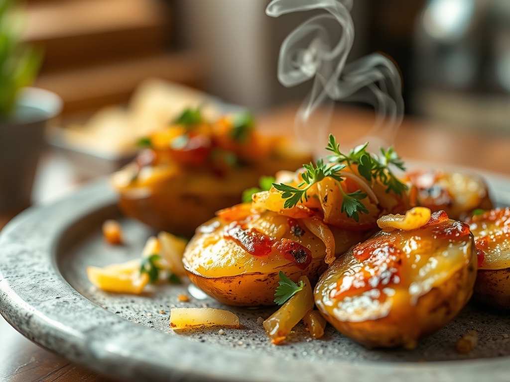 Freshly prepared texas potato recipes